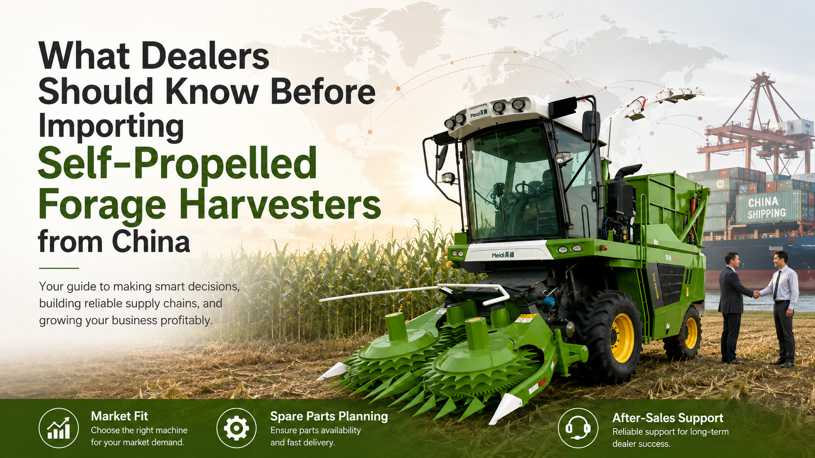 What Dealers Should Know Before Importing Self-Propelled Forage Harvesters from China